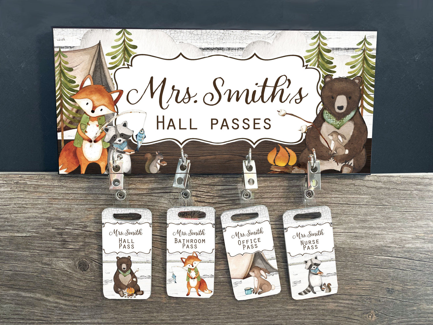 Teacher Hall Passes