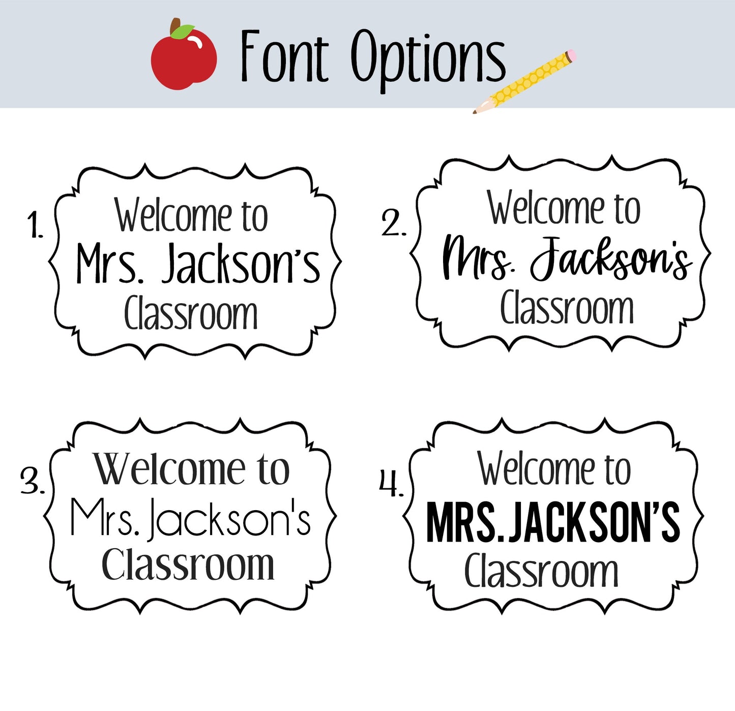 Sea Turtles Classroom Door Sign