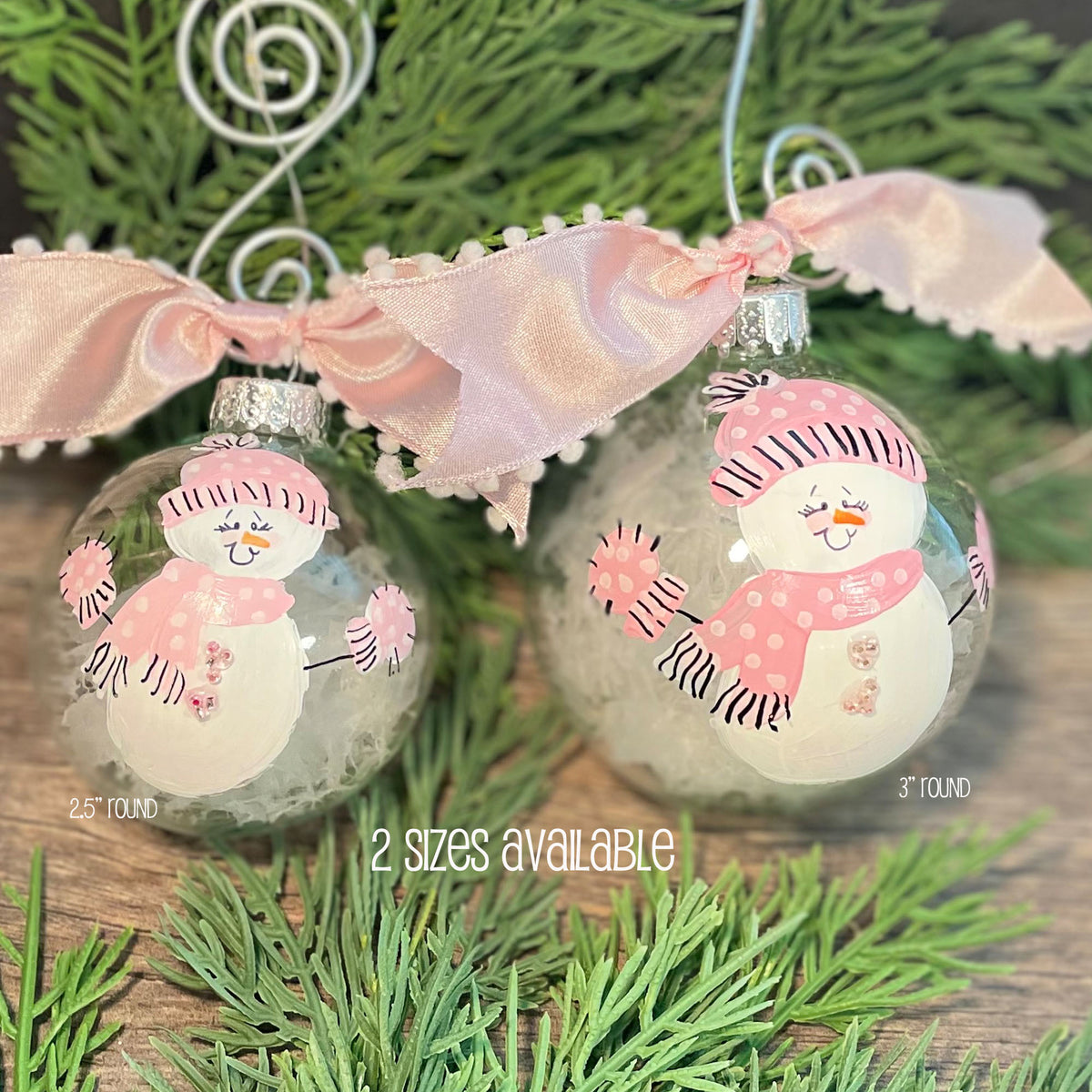 Personalized Baby Girl's First Christmas Ornament