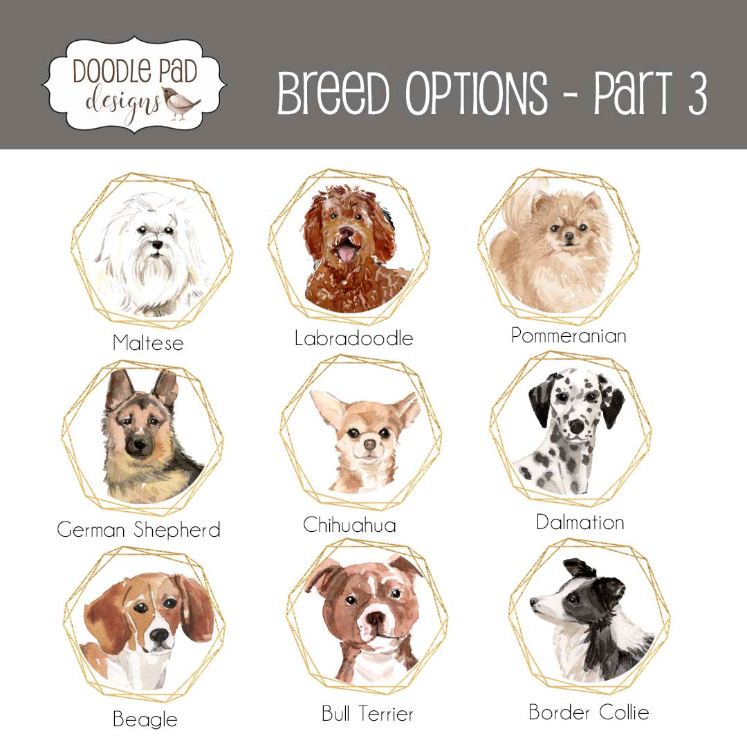 Custom Dog Classroom Door Sign