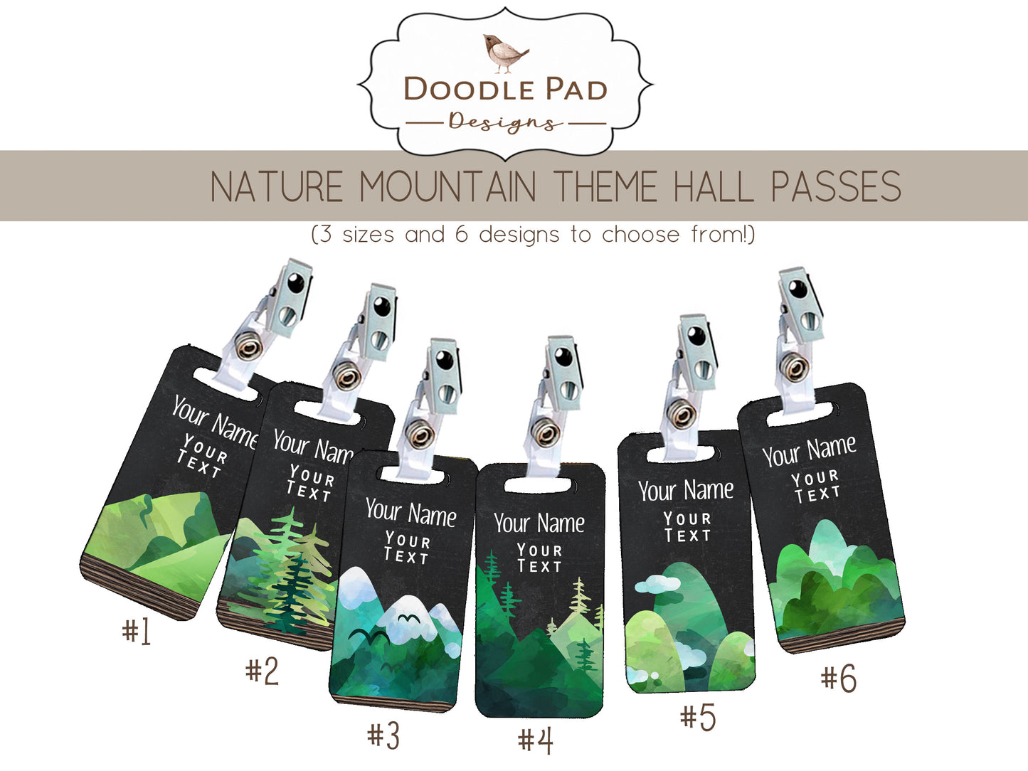 Personalized Mountain Hall Passes