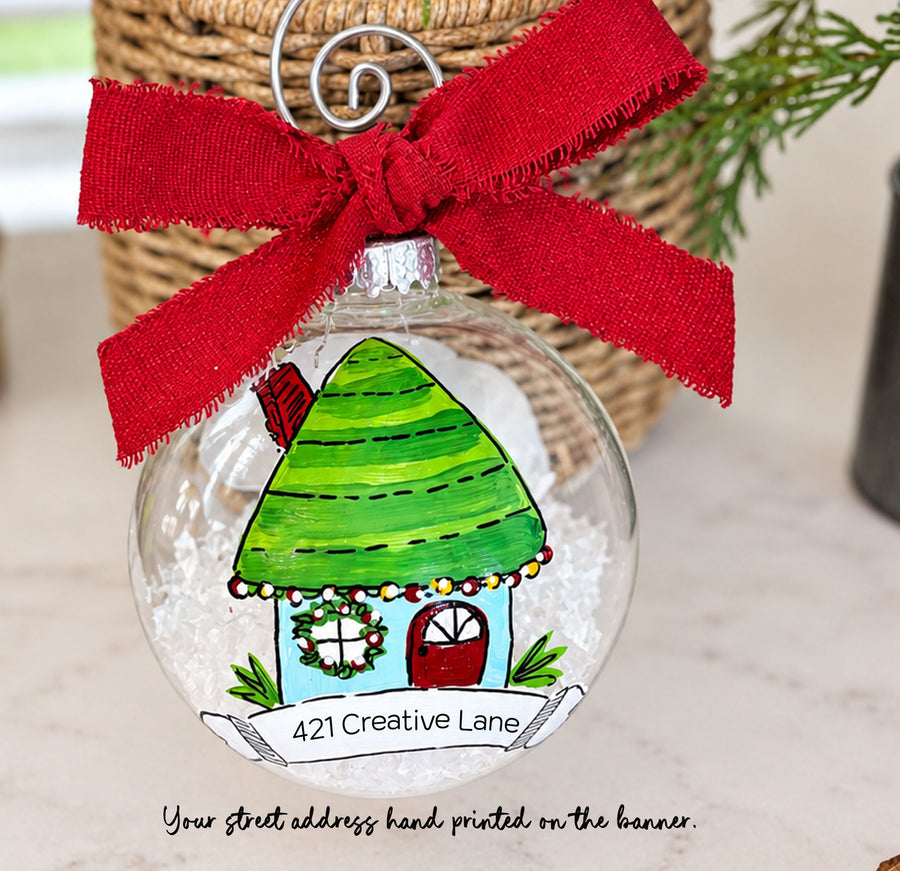 Personalized New Home Ornament (Limited Stock)
