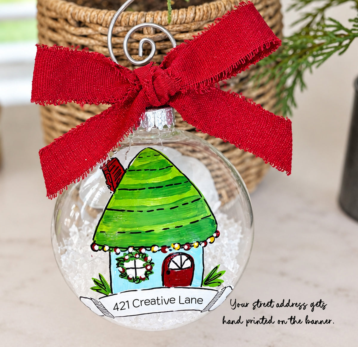 Personalized New Home Ornament (Limited Stock)