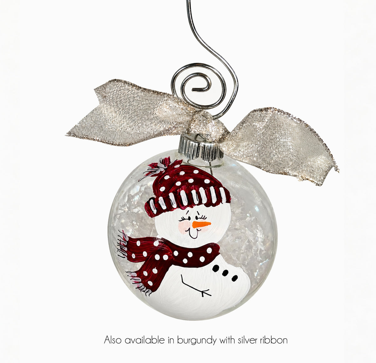 Personalized Pregnancy Ornament